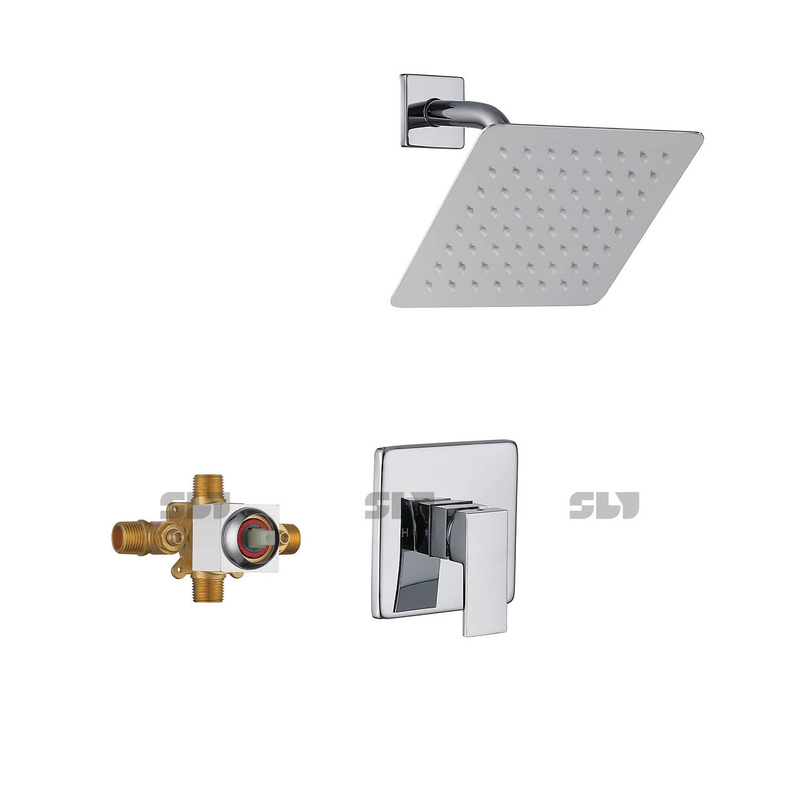 Système de robinet mixte de douche de douche sournois sournois