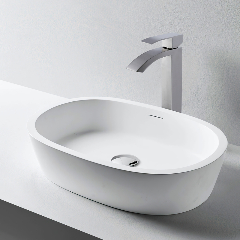 Robinet en acier inoxydable sournois Nouveau conception de bases de chambre simple 