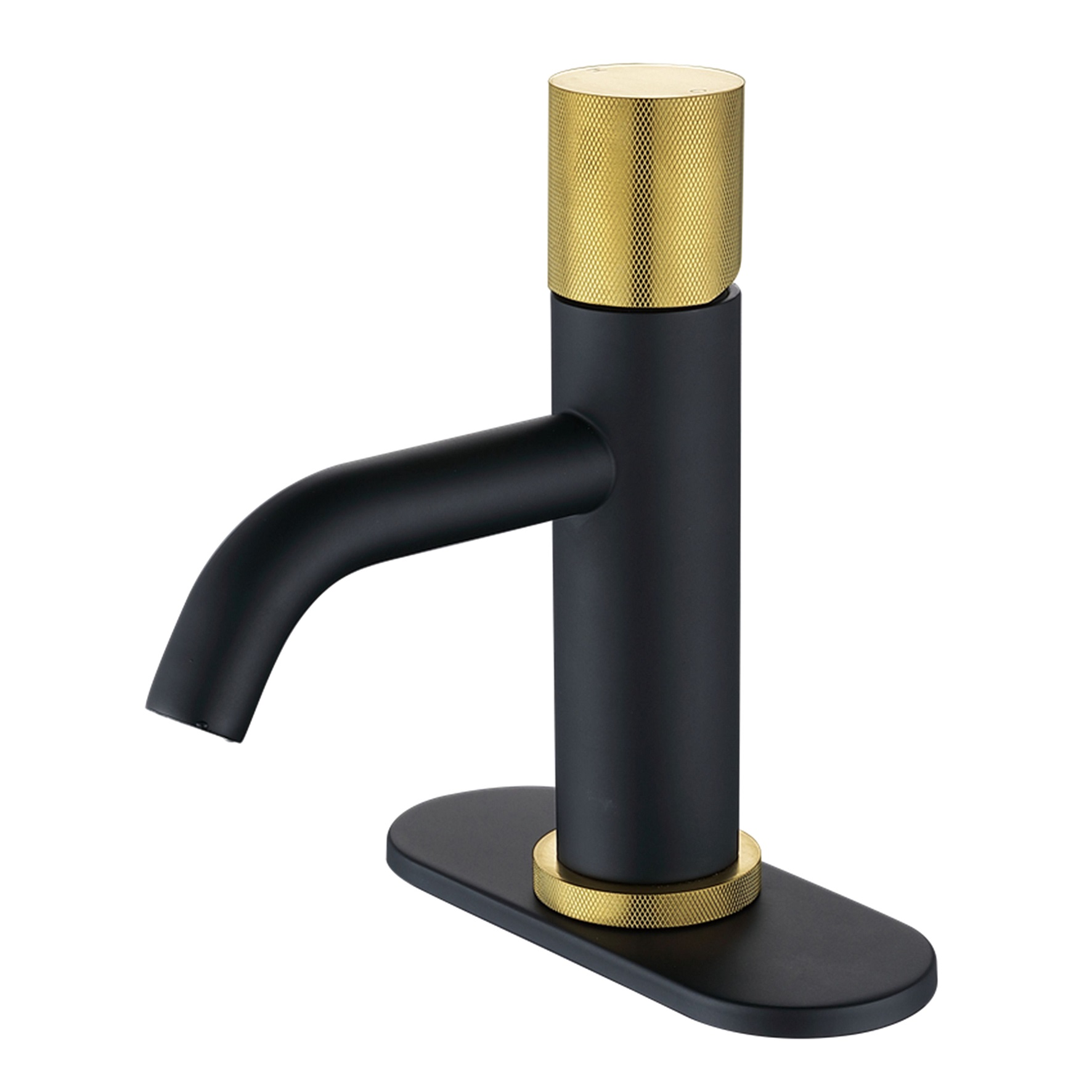 Boulangeur en laiton en laiton Brackaged Bascall Spout Bandleur Taps Gold Robinets Bathroom