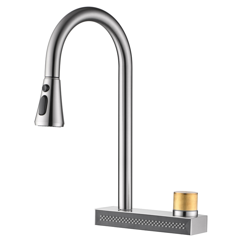 Spuleur de la cuisine noire mate noir