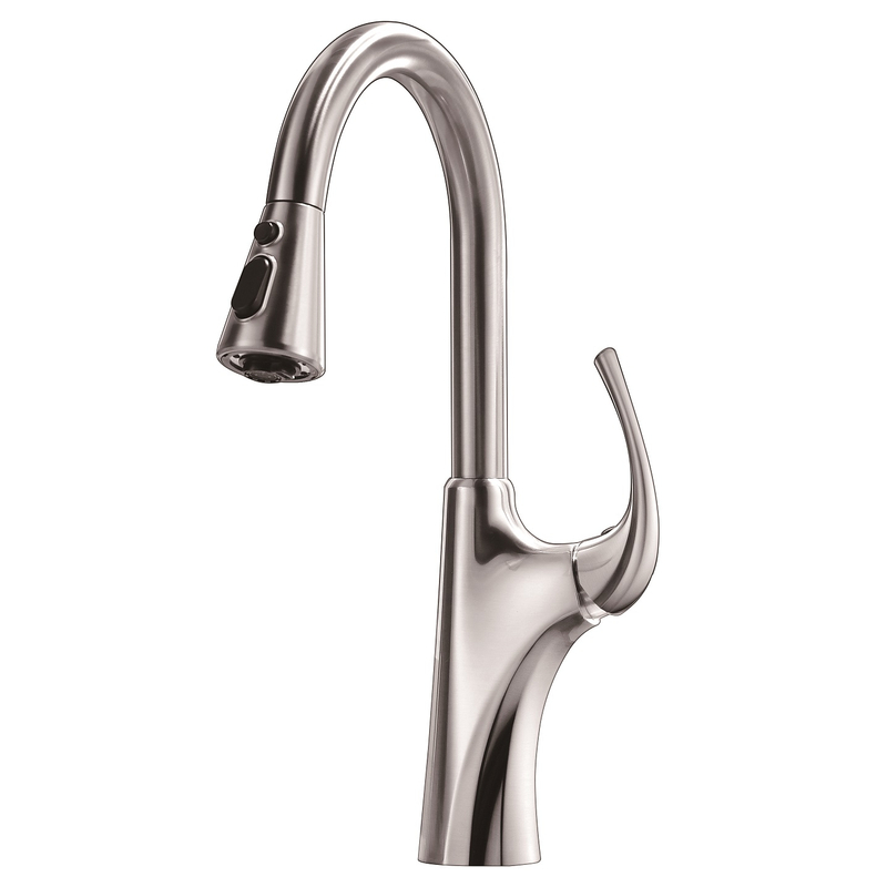 Robinet de cuisine nickel brossé