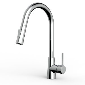 Robinet de lavabo de cuisine à printemps à poil à la poignée inférieure monomodique sournois sournois