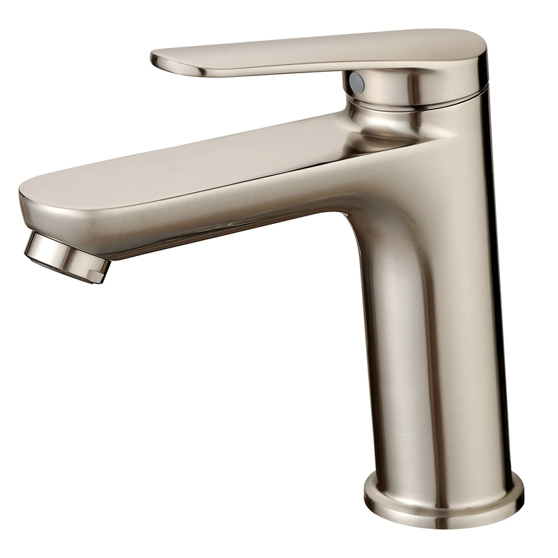 Sly Chrome Square Design Single Cold Tap Black Basin Robinet Bathroom Tap Tap Zinc Alloy lavel