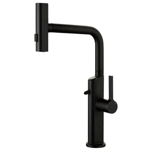 Fauche moderne moderne Black Hot Cold Eauvain robinet Pull-out Spray Kitchen Faucet Purified Water Faucet 