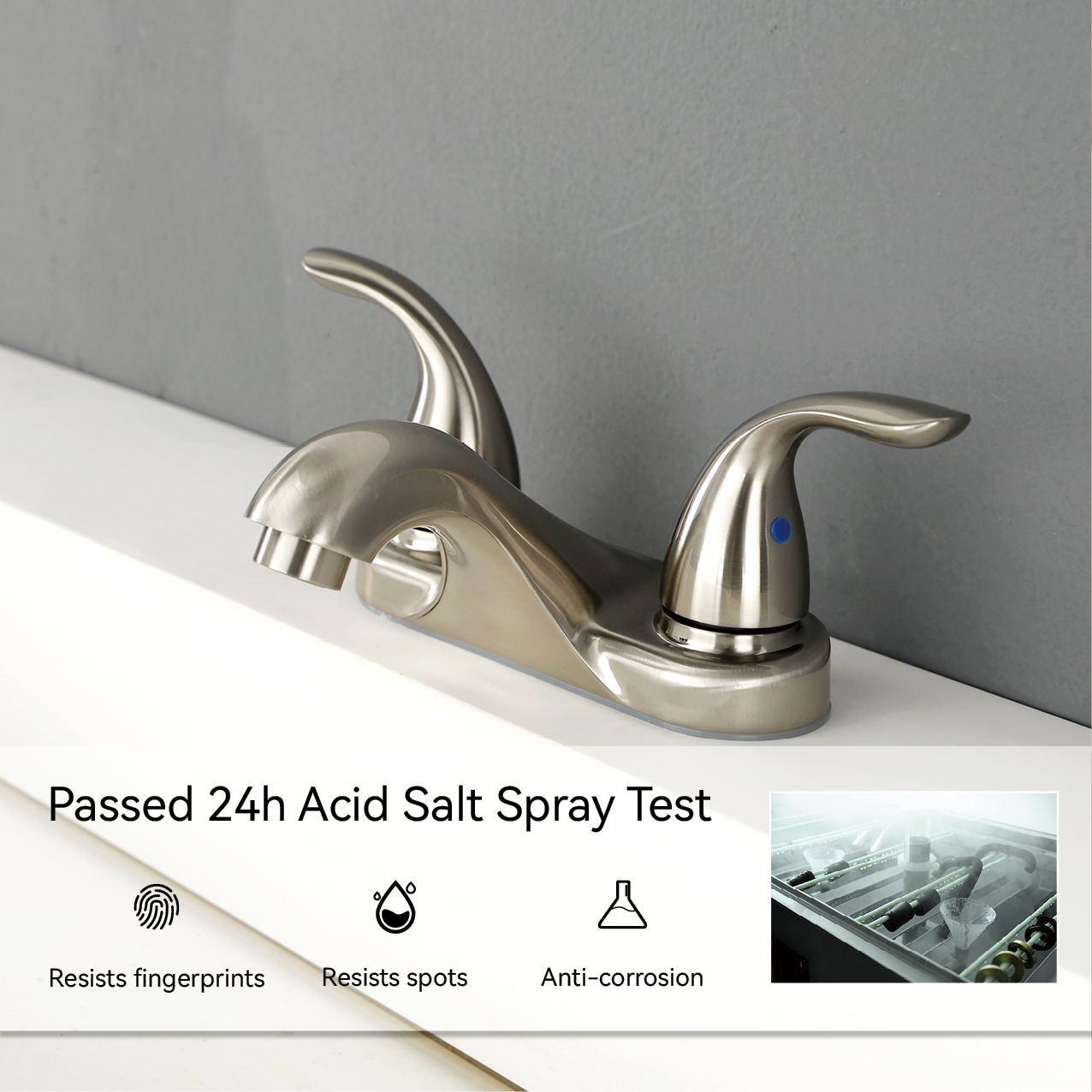 Nickel brossé Nouveau design de luxe Taps de salle de bain robinets d'évier de mixage