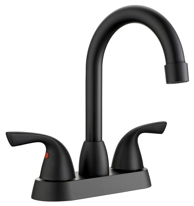 Robinet de lavabo à deux poignées mélange du robinet