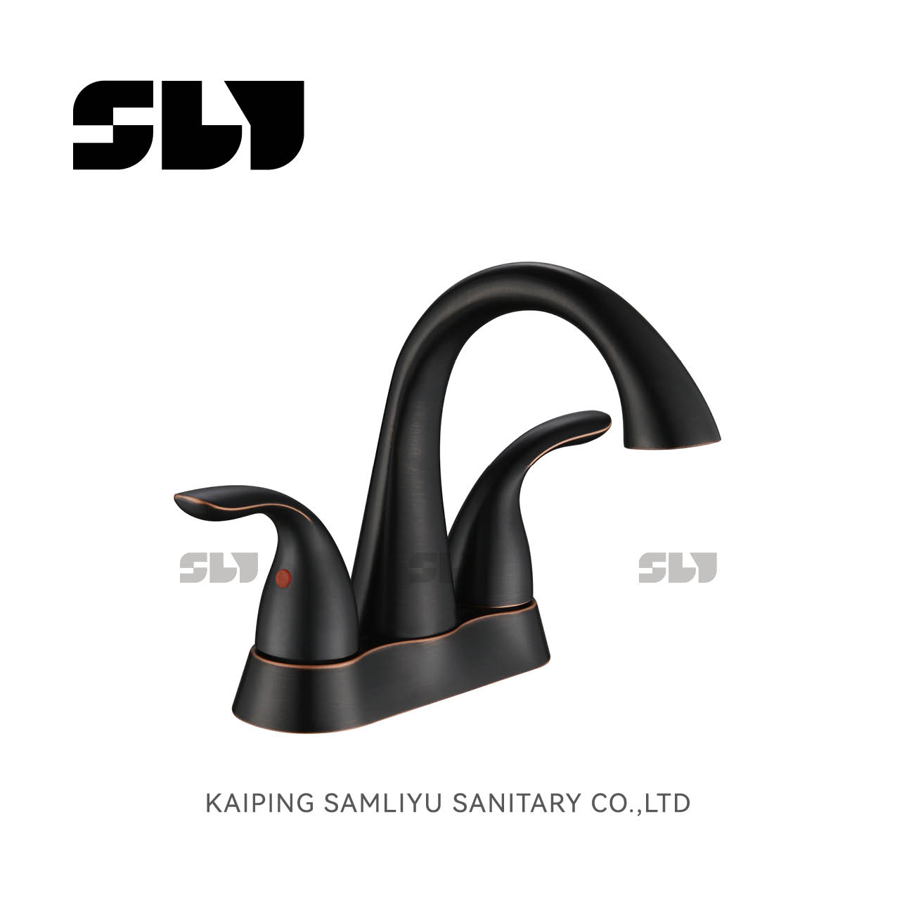 robinet de salle de bain noir