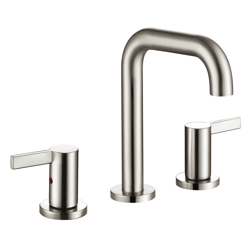 Salle de bain robuste à double poignée à double manche en or haut de gamme.