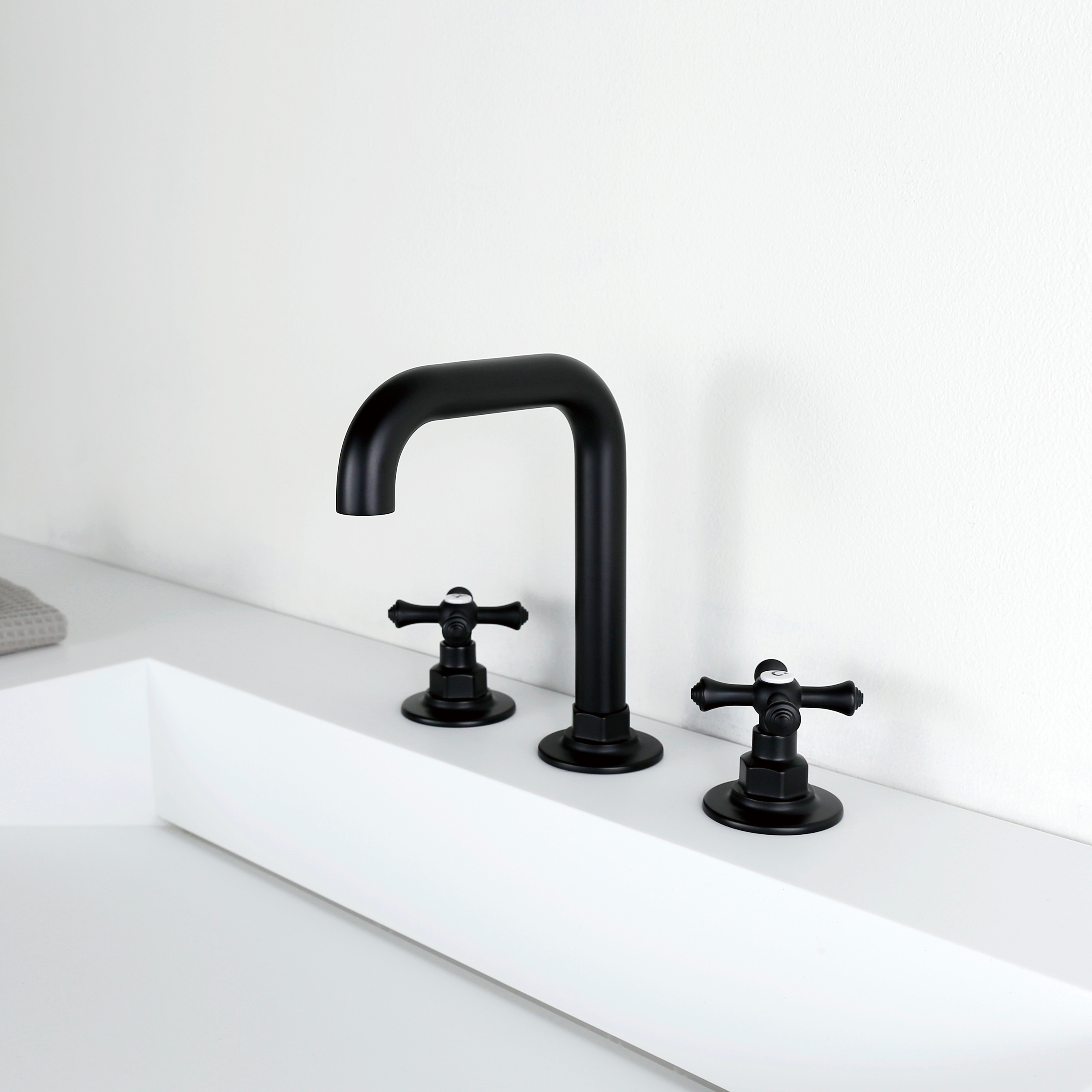 Tapis de laveur de robinet de salle de bain à 3 trous de haute qualité Tapis