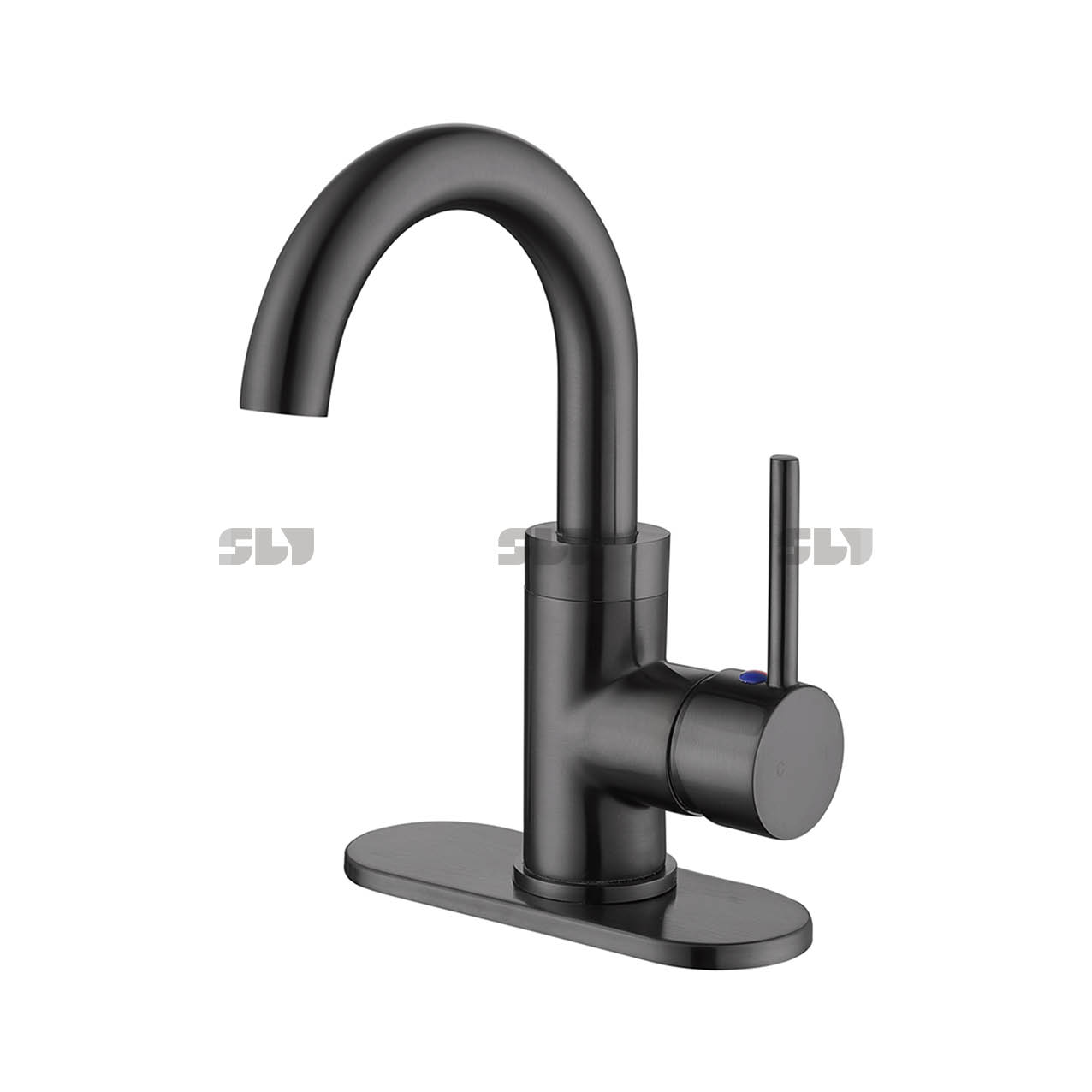 Robinet de bassin de salle de bain CupC moderne moderne monte de brome de toilette en acier inoxydable monté chromé robinet de bassin 