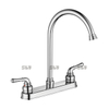 Robinet d'eau de zinc moulé de chrome Sly