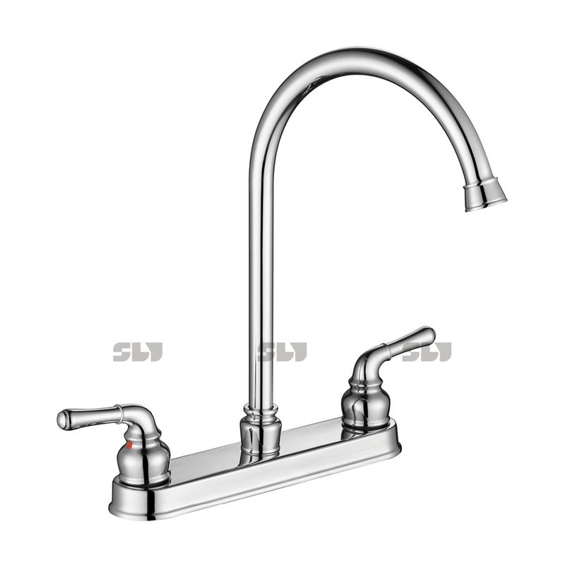 Robinet d'eau de zinc moulé de chrome Sly