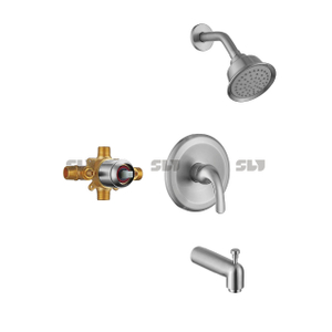 Pommeau de douche SLY Douche murale de luxe Ensemble de douche de salle de bain contemporain 