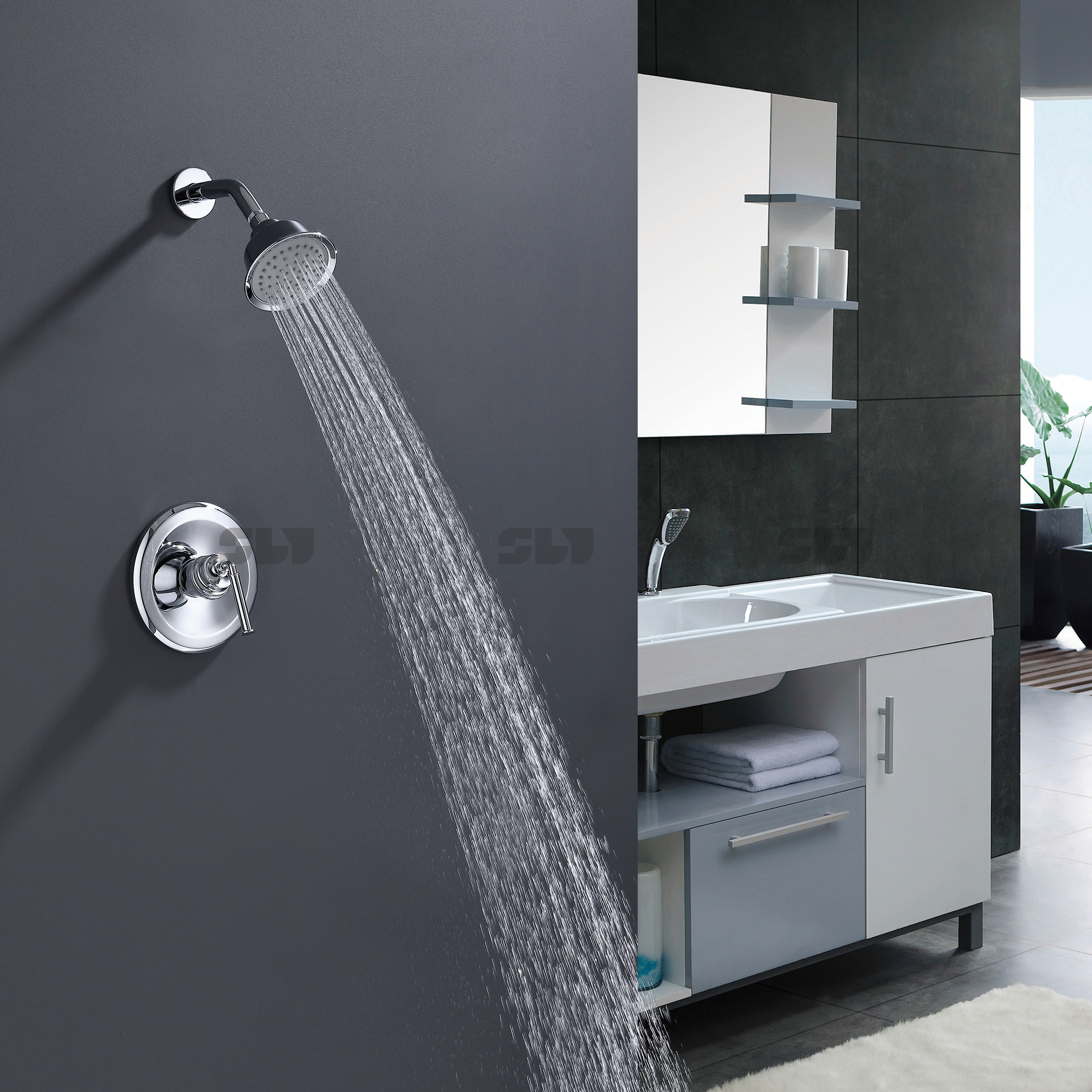 robinets de douche cach&eacute;s