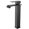 Mélangeur de robinet de robinet de salle de bain à eau chaude et froide noire mate noire mate