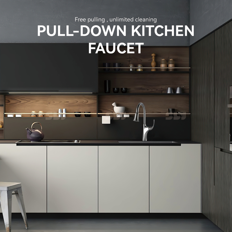 NOUVEAU NOUVEAU DESIGN 304 Fauce de cuisine en acier inoxydable pour la maison