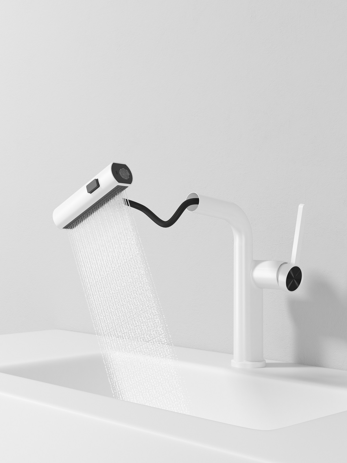 robinet de salle de bain en laiton