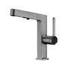 Sly Zinc Brossed Metal Motor Modern Salle Hole Handle Handle Robinets Évier Bouetteurs Taps
