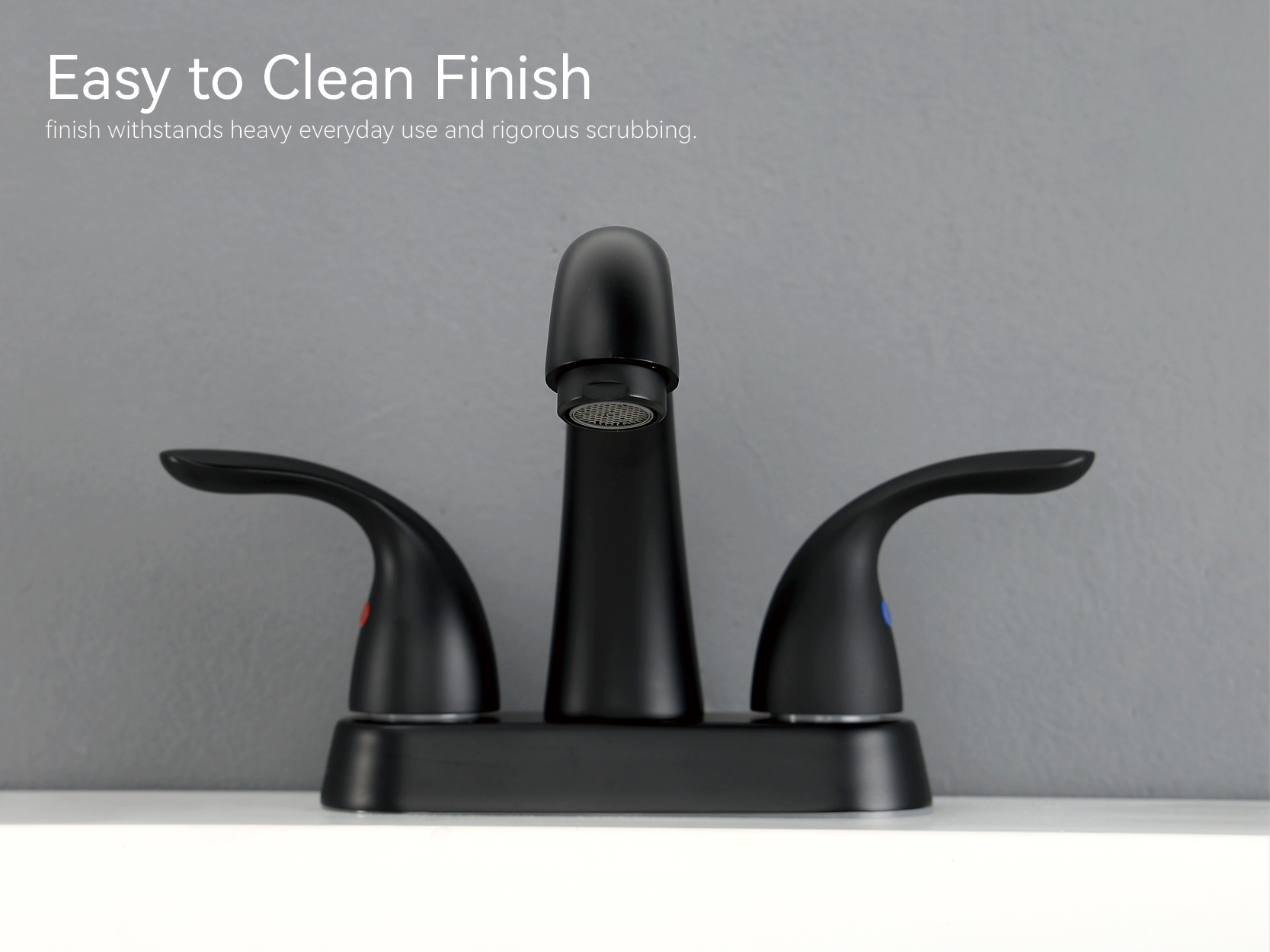 robinets de salle de bains