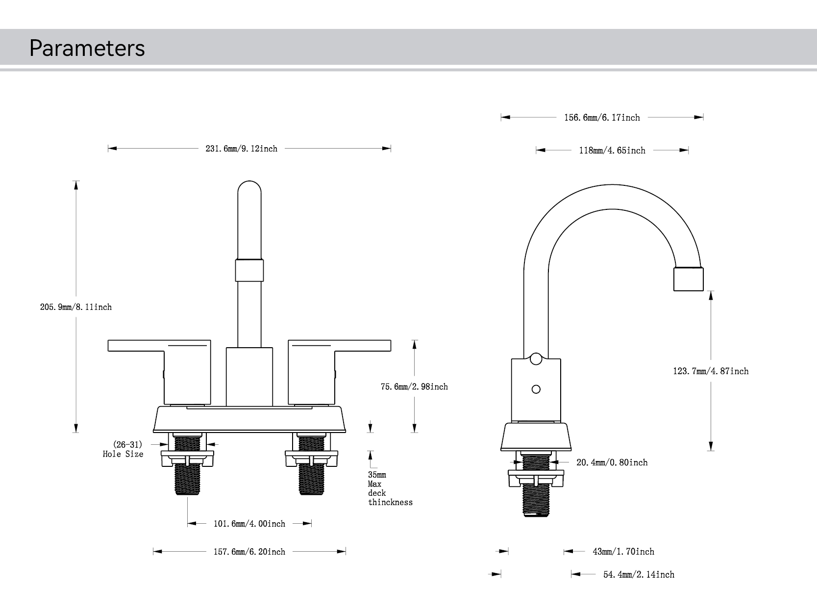 robinet de salle de bain dor&eacute;