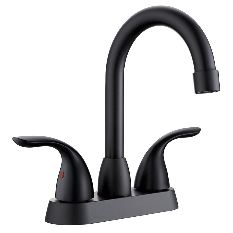 Robinette de lavabo en laiton sournois mélangeur de salle de bain robinet de cascade