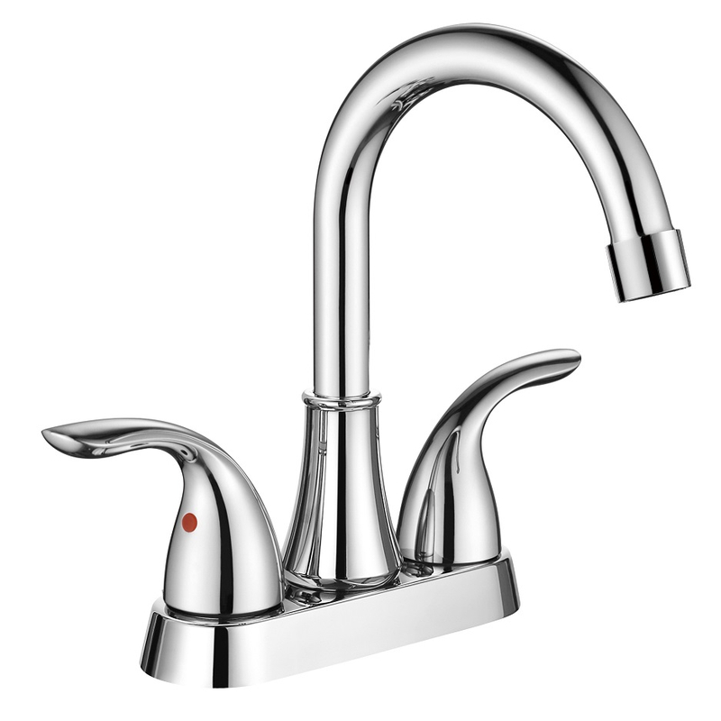 Robinet de salle de bain sournois brossé nickel de salle de bain robinet robinet vanité