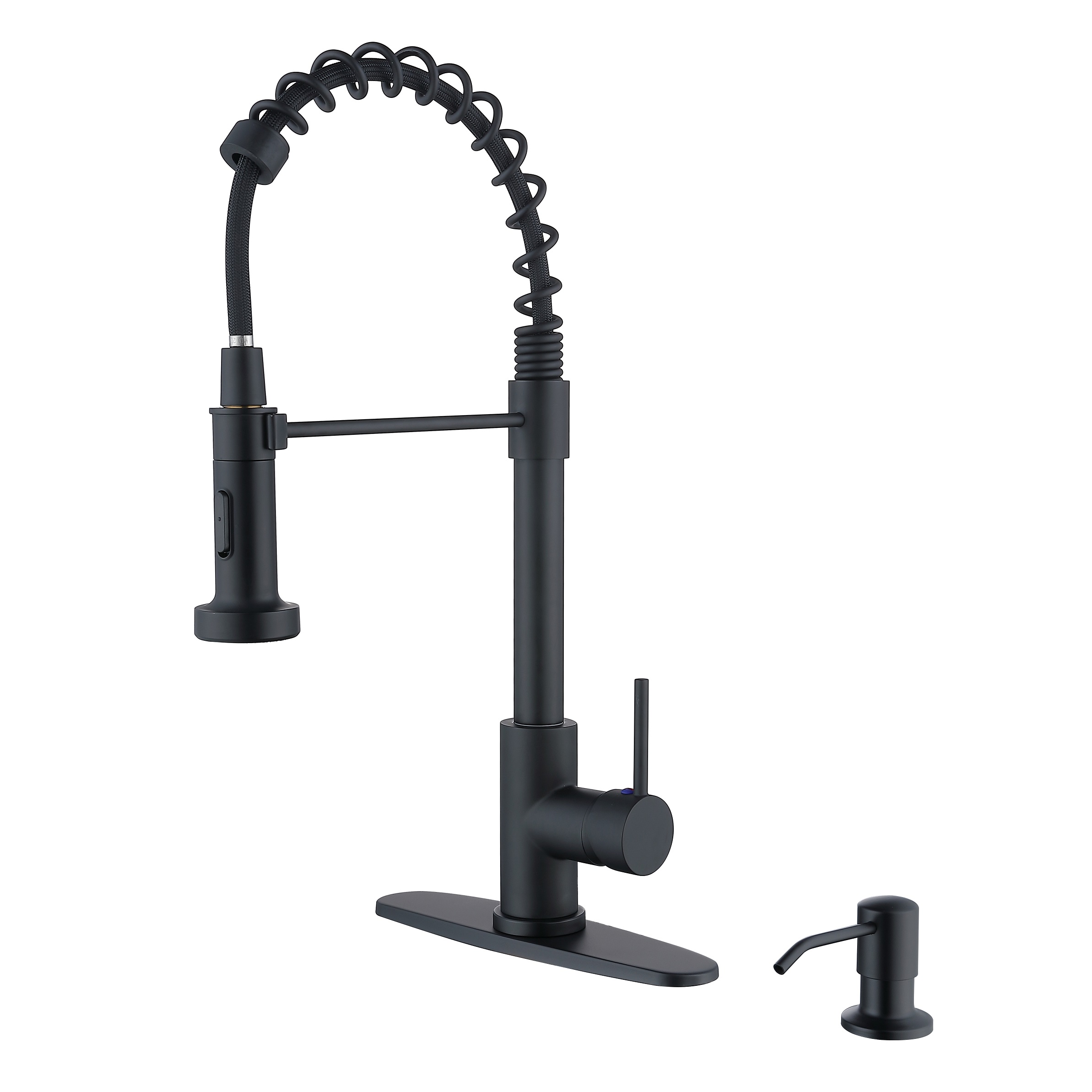 Robinet de mélange de cuisine sournois sournois Remplacement de la tête de pulvérisation courbe 304 Tire-caisse robinet de cuisine Types