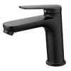 Sly Chrome Square Design Single Cold Tap Black Basin Robinet Bathroom Tap Tap Zinc Alloy lavel
