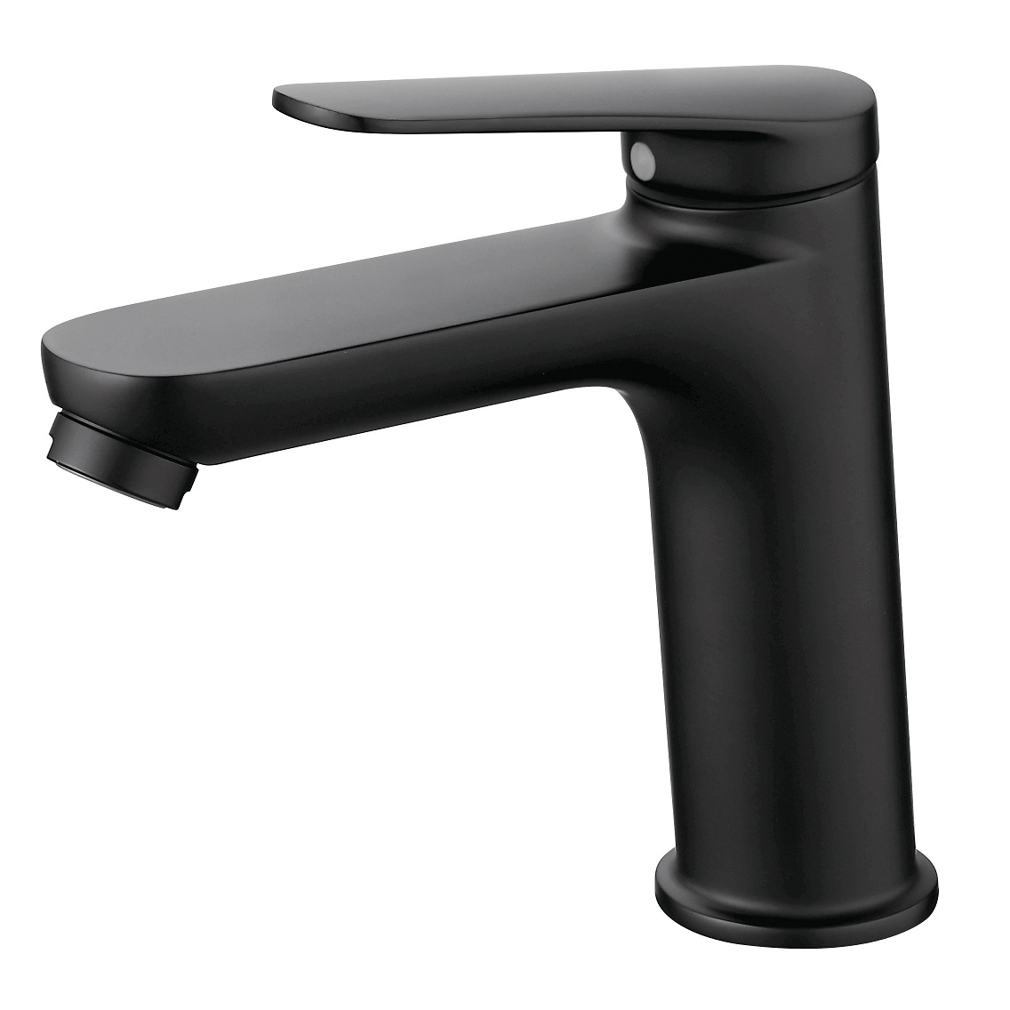 Sly Chrome Square Design Single Cold Tap Black Basin Robinet Bathroom Tap Tap Zinc Alloy lavel