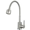 Sly en gros en gros moderne Hot and Cold Water Chrome Square Kitchen Taps évier