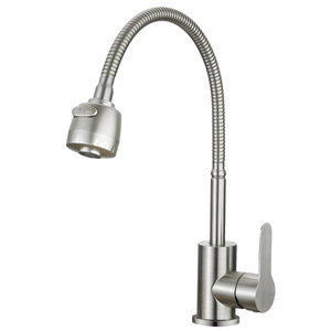 Sly en gros en gros moderne Hot and Cold Water Chrome Square Kitchen Taps évier