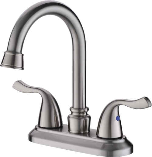 Robinet de bassin de salle de bain monté sur pont hot. 