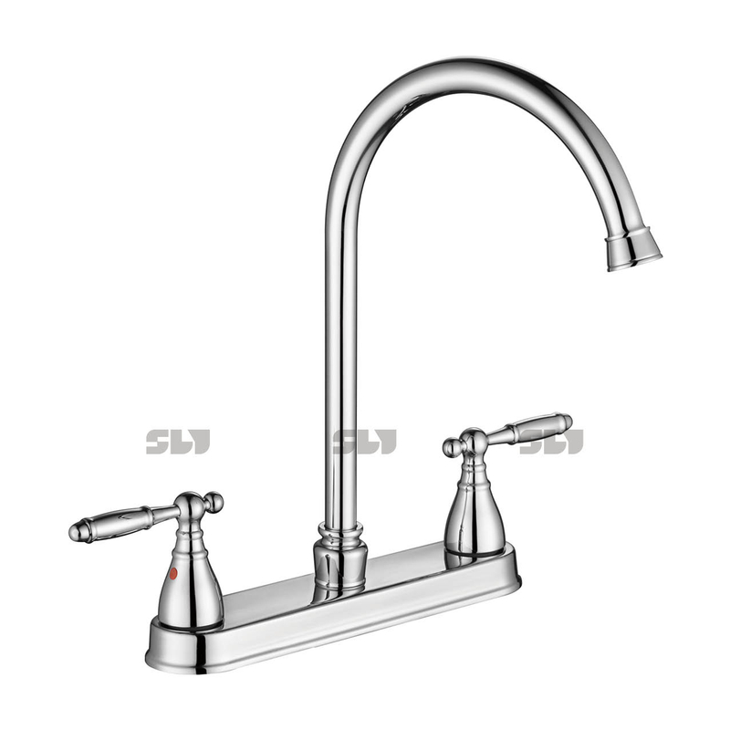 Robinet de cuisine de cuisine chaude et froide.