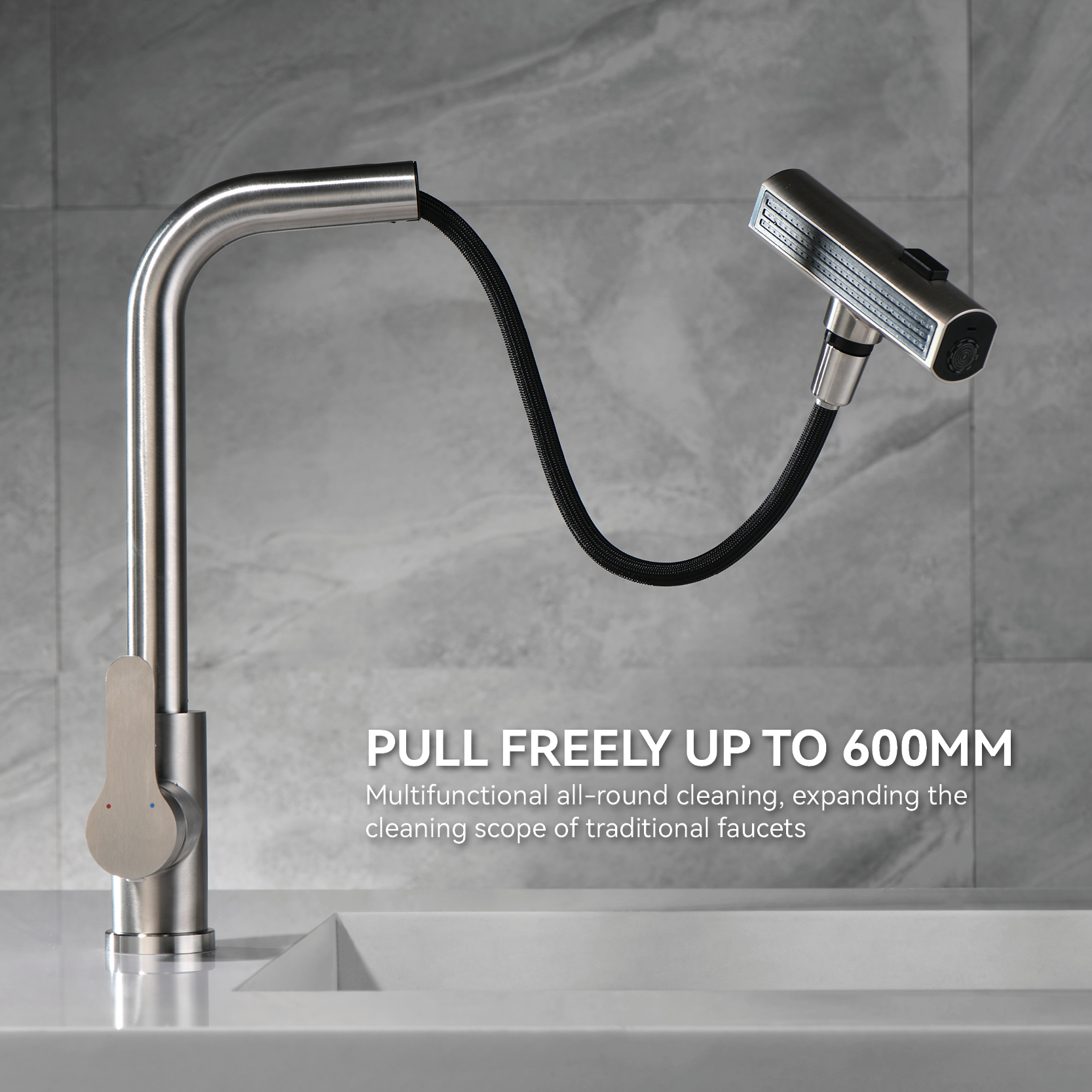 robinet de cuisine en laiton