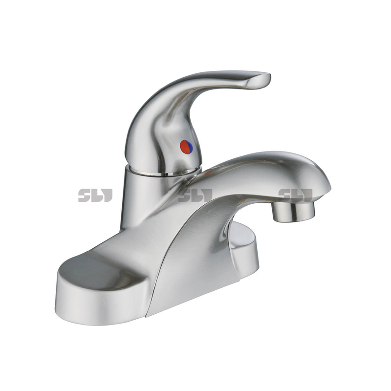 Lavabo sournois Salle de bain Hot Face Basin Luxury Chrome Brass Robinet 4 pouces Robinet de salle de bain
