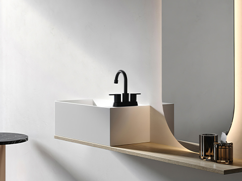 robinet nickel bross&eacute; 