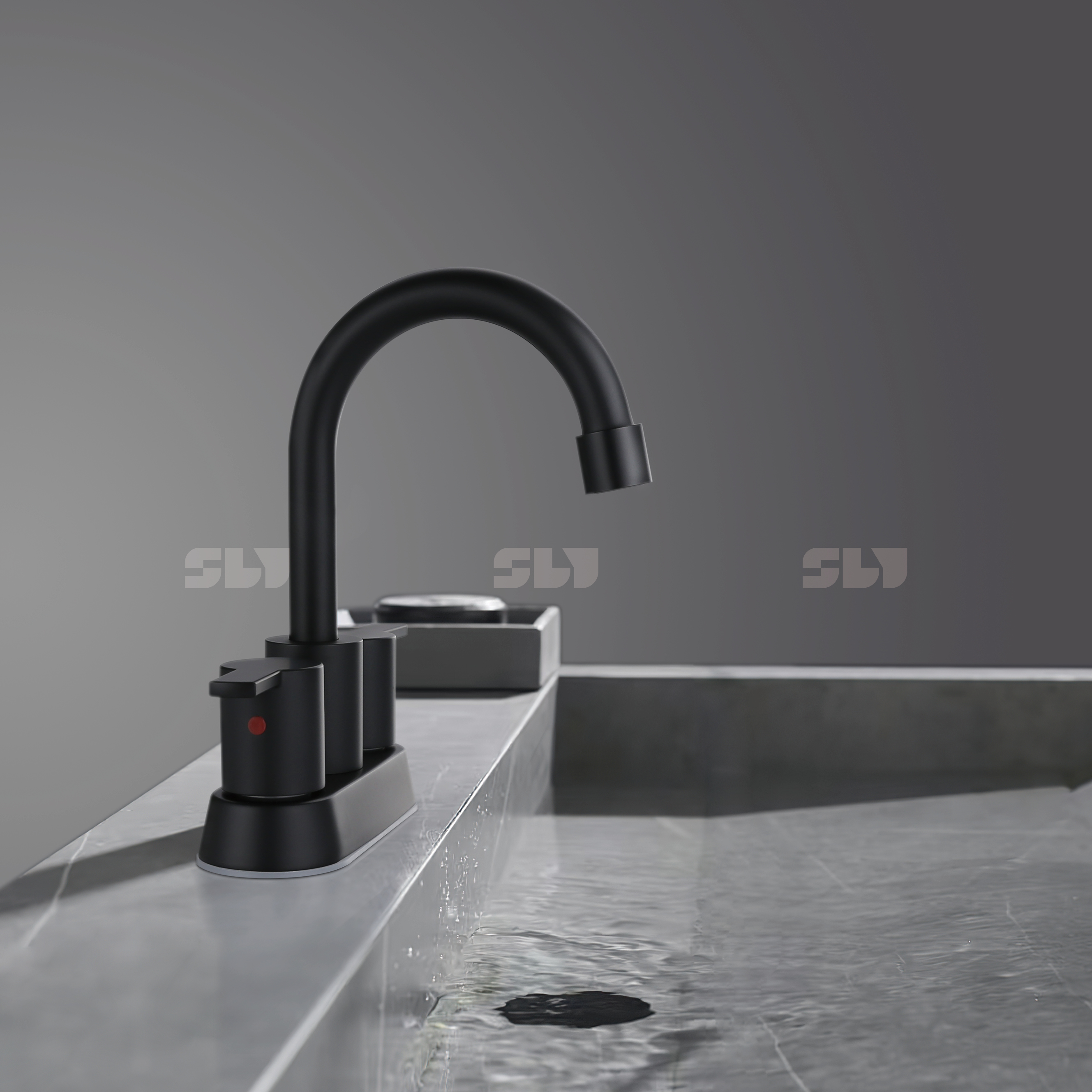 robinet de salle de bain 3 trous