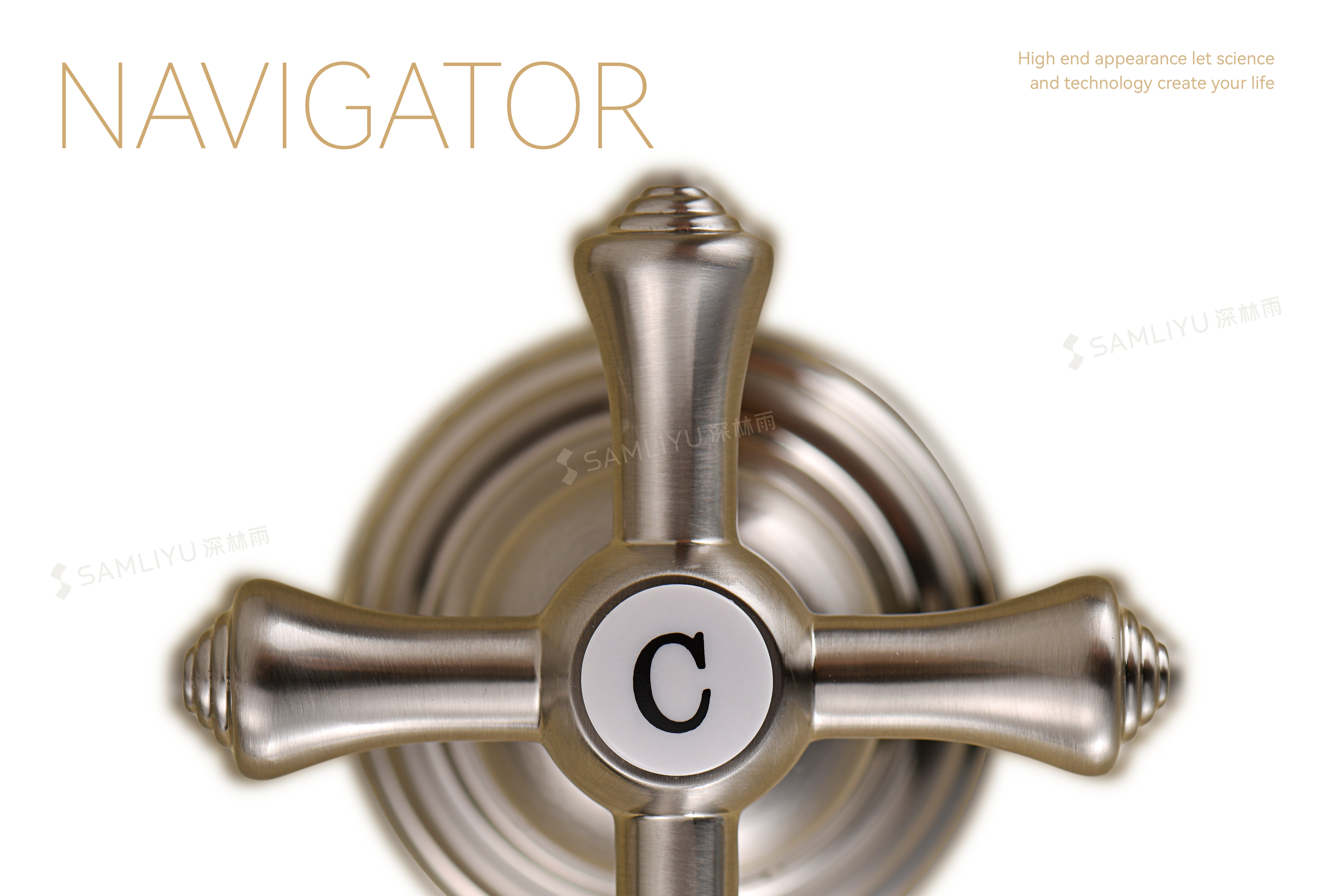 Robinet de salle de bain 3 trous