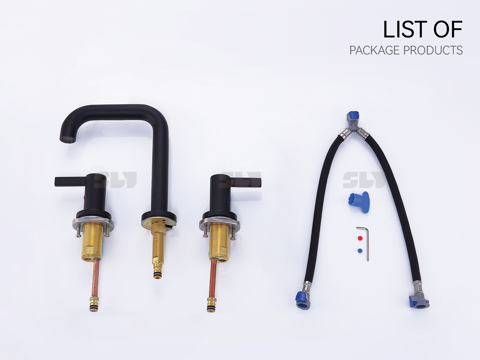 Robinet large de 8 pouces