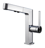Sly Zinc Brossed Metal Motor Modern Salle Hole Handle Handle Robinets Évier Bouetteurs Taps