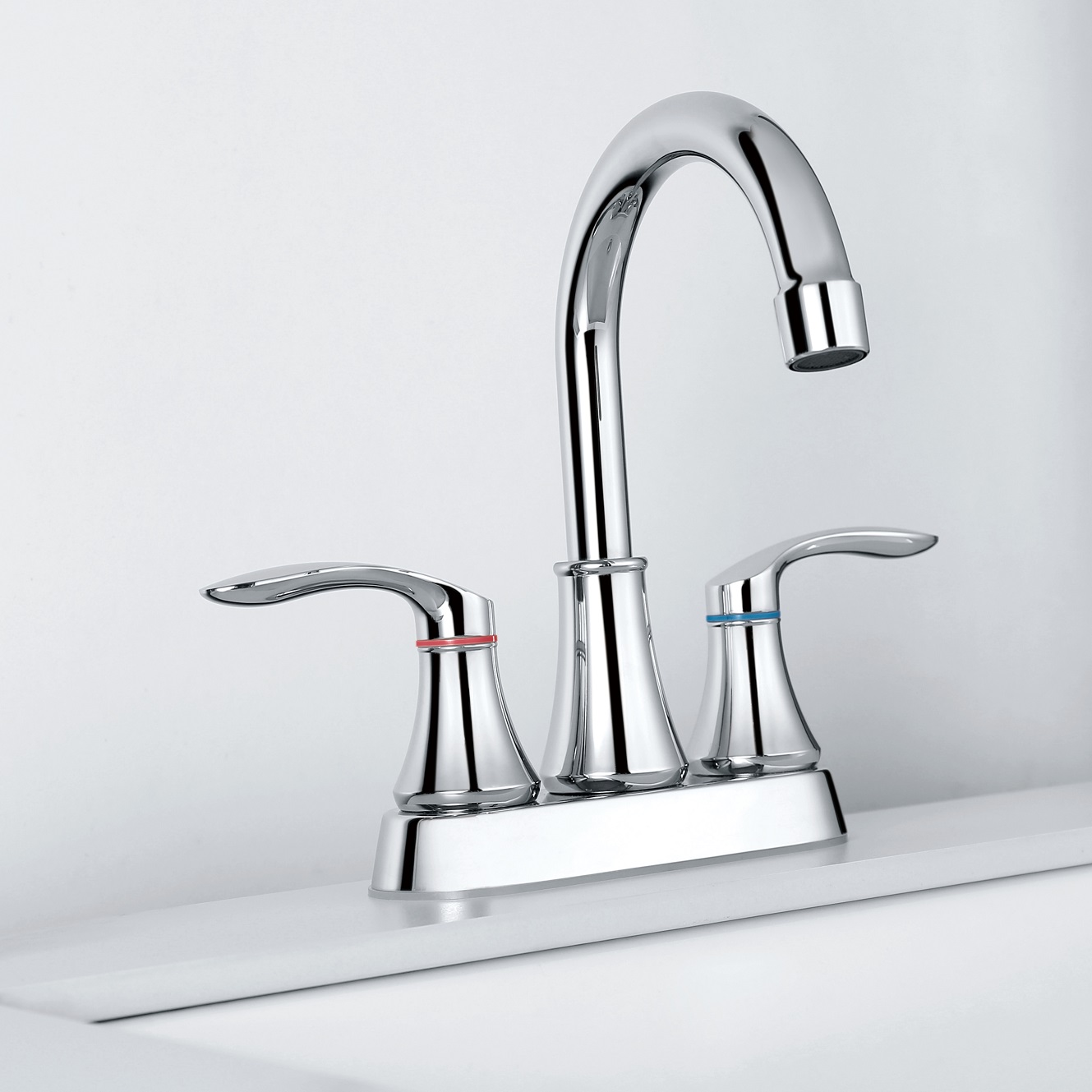 Sly Chrome Vente chaude moderne Mixer évier robinets de salle de bain robinets
