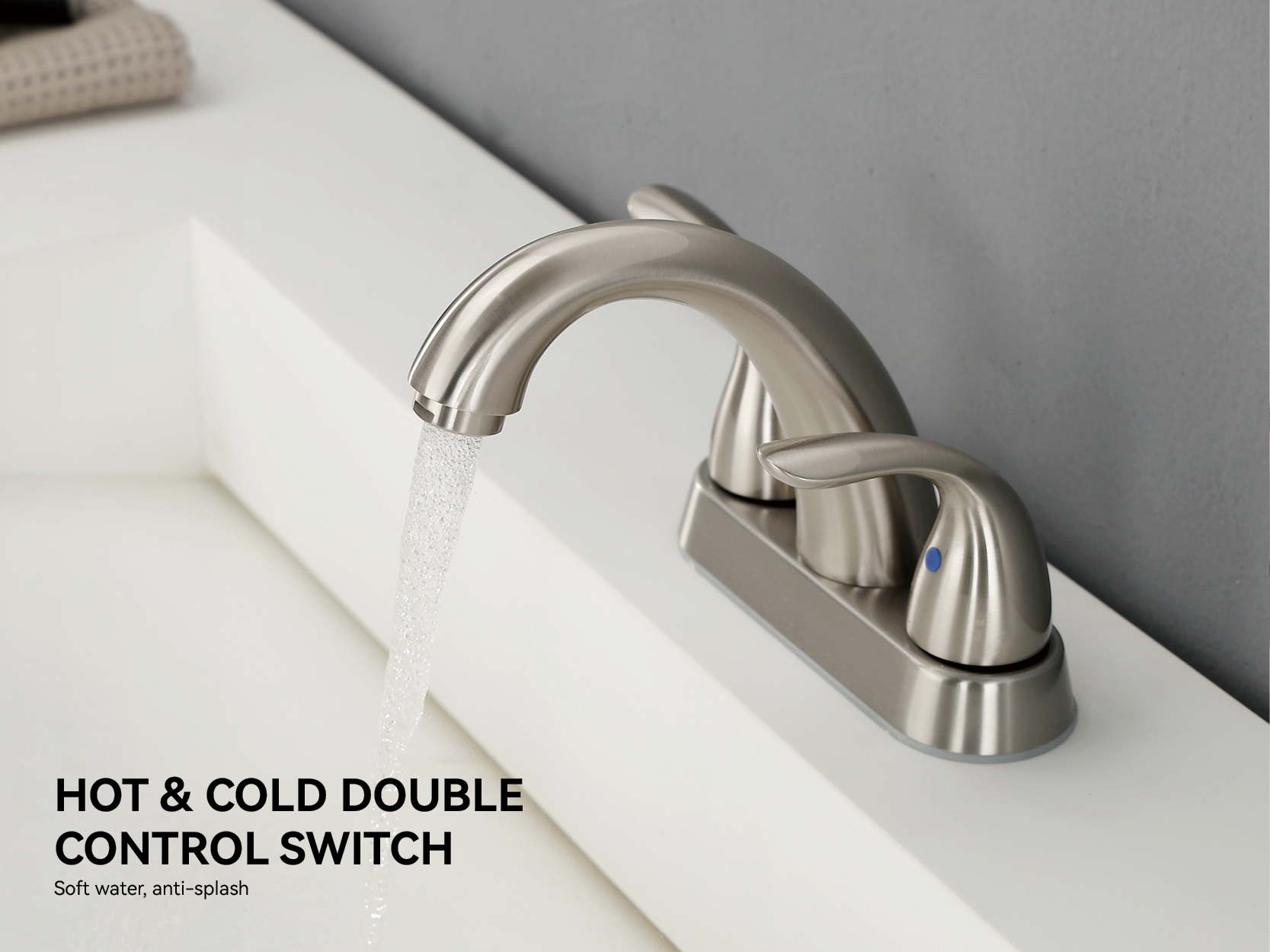 robinets de salle de bains en laiton