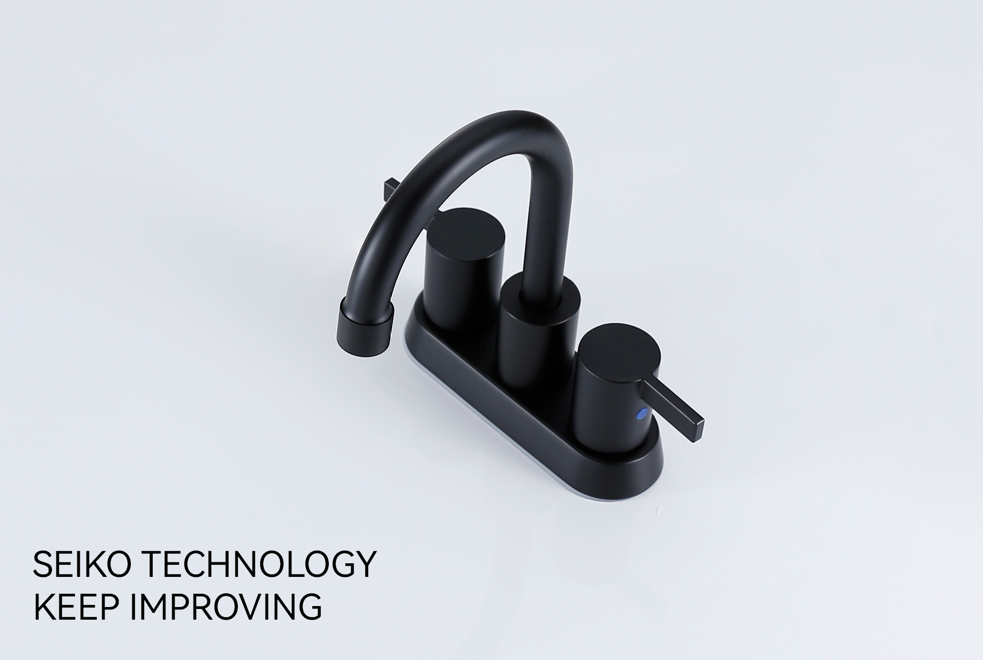 robinet de salle de bain trois trou 