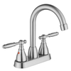 Robinet de salle de bain en laiton nickel brossé robinet d'évier pour la cuisine