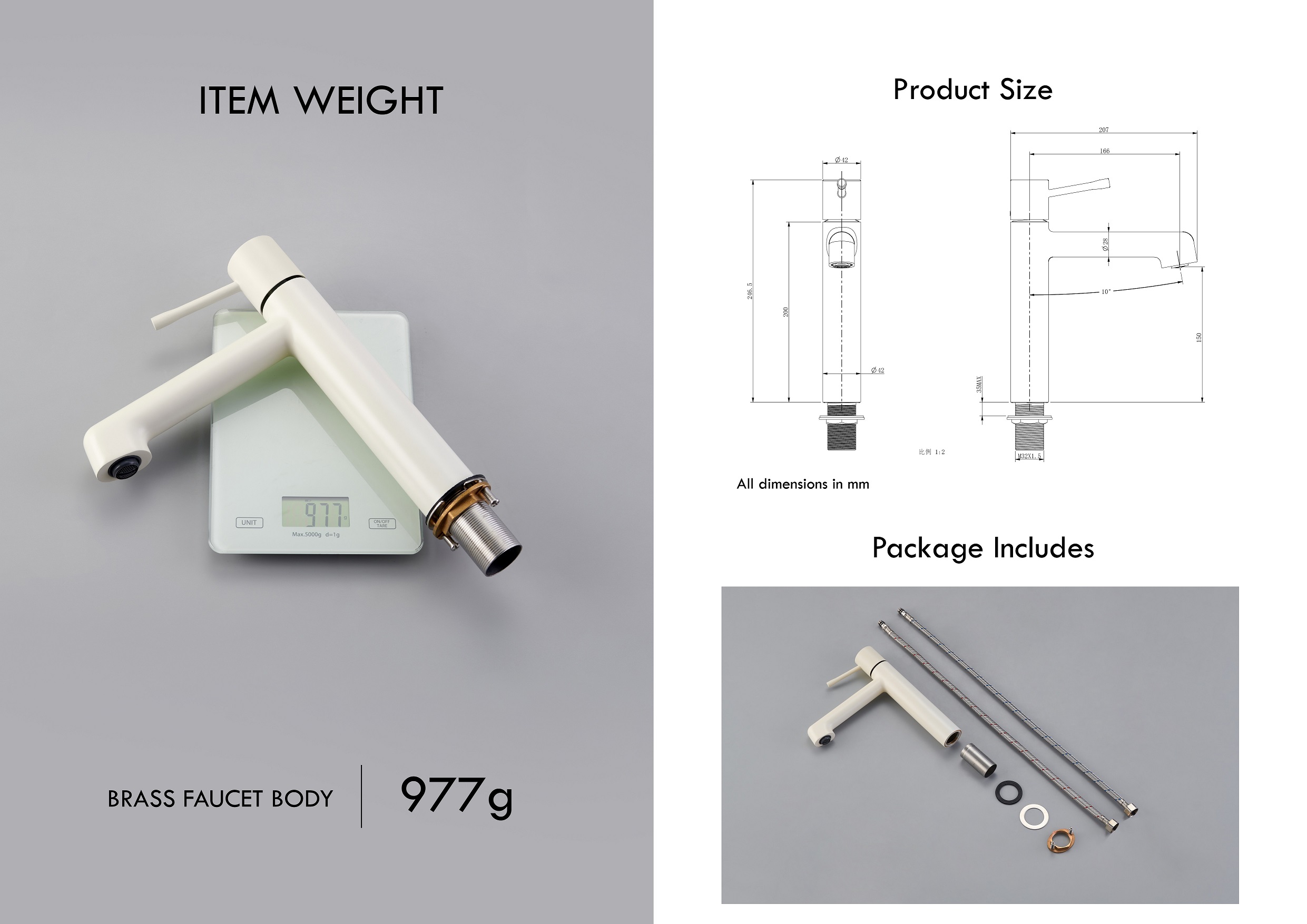 robinet de salle de bain monotrou