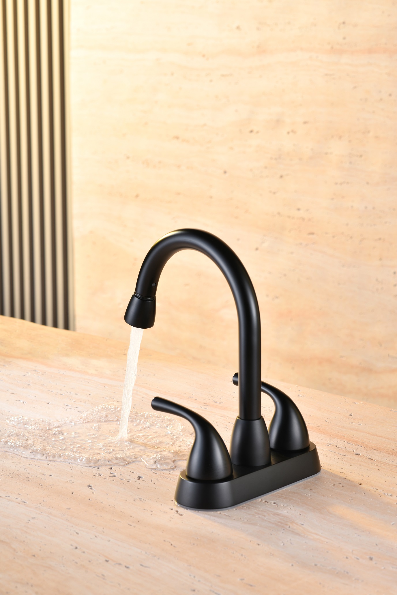 robinets de salle de bains vintage