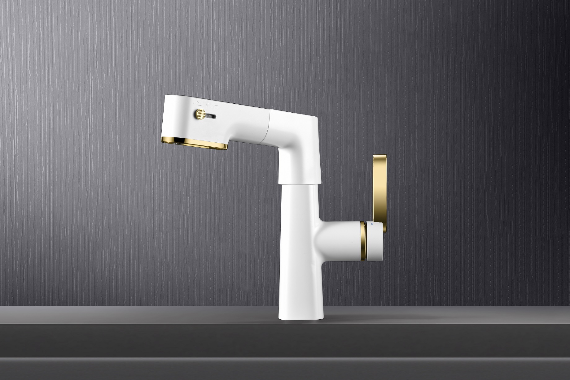 robinet de salle de bain &agrave; poign&eacute;e unique