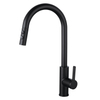 Sly Matte noir à chaud vendeur à eau Papée d'eau Trayer vers le bas du robinet de cuisine