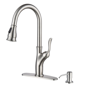 Nickel sournois brossé Hot à eau froide Pulporpor-pulvérisateur et pavillon de mélangeur