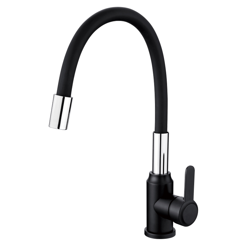 Racondeuse sournoise et en gros chrome de cuisine robinet robinet silicone tuyau de tuyau de tuyau de tuyau cuisine monocat